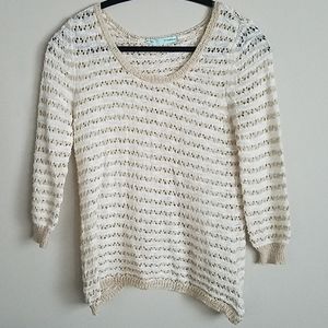 3/4 length sleeve sweater